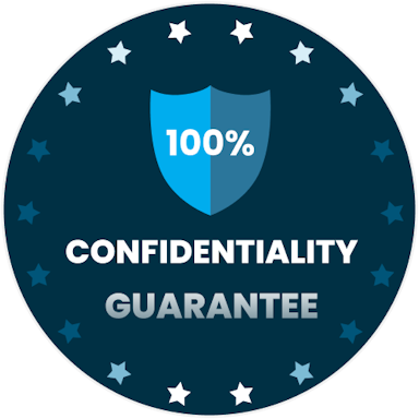 100% Confidentiality Guarantee