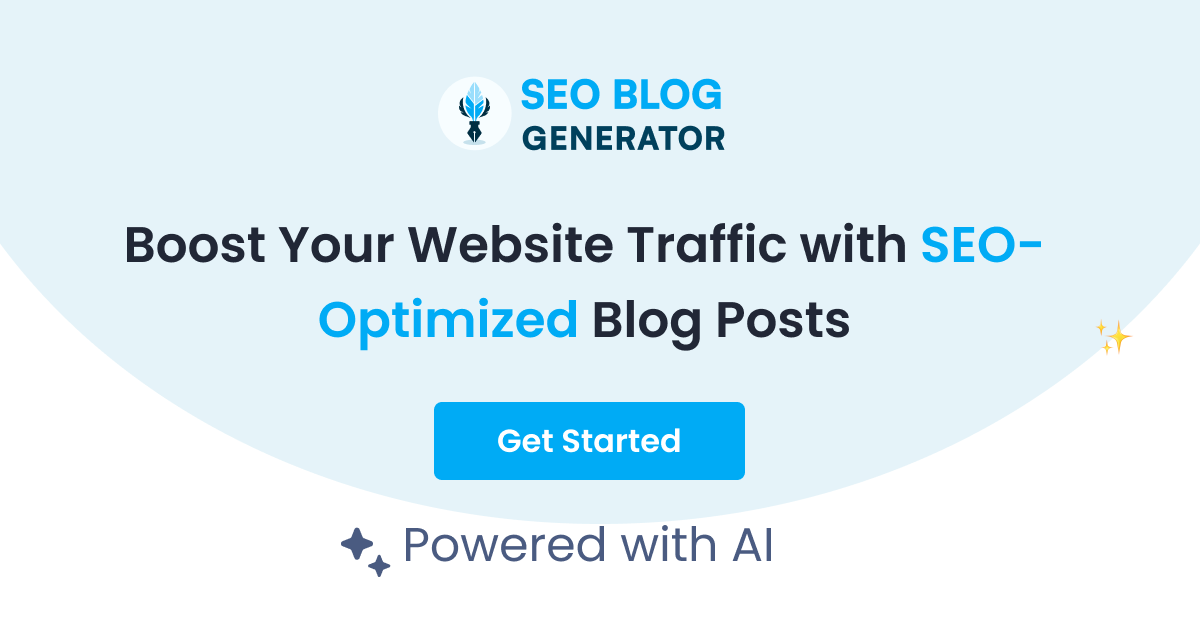 SEO Blog Generator • Boost your website traffic with SEO optimized blog ...
